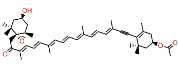 Halocynthiaxanthin 3'-acetate